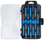 Precisions Skruvmejselsats 7 delar Magnetisk Kromvanadium