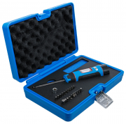 Momentskruvmejsel 1/4 1–8 Nm med bits – 22 delar