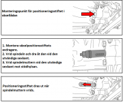 Avdragare för Växellådspositioneringsstift ZF12S & ZF16S