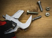 Skiftnyckel, 160 mm, greppvidd 0-38 mm