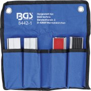 Skyddsbacksats aluminium 125 mm, 8 delar