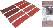 Slippappersats 93x230 mm 25 delar – K60–K180 för trä & metall