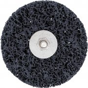 Slipskiva svart 100 mm – rost- & färgborttagning 6 mm skaft