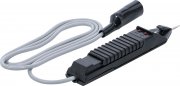 Spänningsprovare 3–48 V – LED-indikator och krokodilklämma
