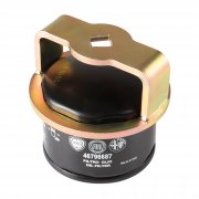 Specialnyckel monterad på oljefilter