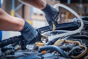 Spolnings- & Rengöringsset Kylsystem 12 delar – Tryckluft & Vatten Spolverktyg