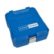 Stahlmaxx verktygslåda 1,6 stängd – blå plastväska framifrån