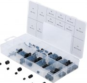 Stoppskruv Sortiment Metrisk 160 delar – DIN 913 Stål