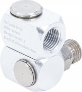 Tryckluft roterande koppling / svivel 1/4