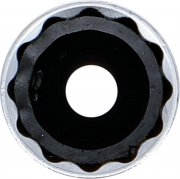 Tändstiftshylsa 16 mm 12-kant med gummi 3/8
