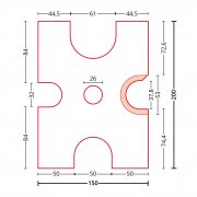 Tryckplatta som VW 401 för Växellåda & Upphängning