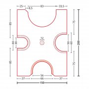 Tryckplatta som VW 402 för Växellåda & Upphängning