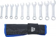 U-ringnyckel-sats extra kort, 10-19 mm, 10 delar