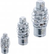 Universalknut-sats med fjäder 1/4–1/2 – 3 delar