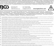 Varn och äkerhets information BGS8599