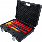 VDE-Hylsnyckelsats 1/2″ 10–24 mm – 11 delar
