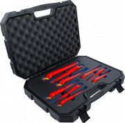 VDE-Ringnyckelsats 10–24 mm, 9 delar, isolerad 1000 V