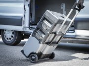 Verktygslåda, körbar, med 111 delar