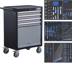 Verktygsvagn Junior BGS4086 med 151 verktyg
