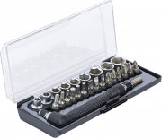 Vinkelskruvmejsel- & Hylssats, 26 delar