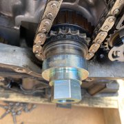 Vrid- och mothållsverktyg för Opel F15, D15, F20, D20 vevaxel, som EN-52783