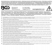 Gängmått 28 blad Whitworth BSP 4G–62G