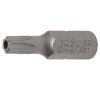 Bits torx med hål T7 - T40 x 25 mm - 1/4