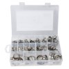 1-öras slangklämmor set W4 – 5,8–28,6 mm, 125 delar