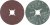 Slippapper 125 mm 10-pack – K60/K100 för metallslipning