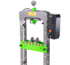 El-Hydraulisk Verkstadspress 20 ton – Rörlig Cylinder, Fotstyrd