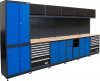 Verkstadsinredning 6 Moduler 3900 mm med Avfallsmodul & LED