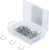 Reparationsklammer 100 st för Plastreparation BGS 873 – Rostfritt Stål