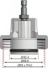 Adapter för Mercedes & Chrysler – Kylsystemtest