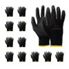 Arbets- & Mekanikerhandskar 12 par – PU-grepp M–XXL