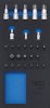 Bits & Bitshylssats, Torx T10-T70, 27 delar