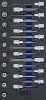 Bitshyls-sats, 1/2, Torx, T20-T70, 26 delar
