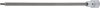 Bitshylsa, Torx med hål, T30 x 300 mm