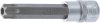 Bitshylsa, Torx med hål, T70-T100, 110 mm