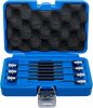Bitshylssats, Torx m. kulhuvud T10-T40, 1/4, 7 delar