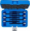Bitshylssats, Torx m. kulhuvud T10-T40, 1/4, 7 delar