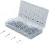 Nitsortiment aluminium 400 delar 2,4–4,8 mm