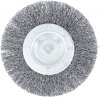 Borstrondell Ø100 mm – Vågig ståltråd 6 mm skaft