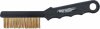 Bromsokborste i mässing 220 mm – Smal design