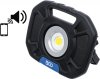 COB-LED Arbetslampa 40W med Bluetooth-högtalare