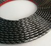 Dekorlist Carbon 4 mm Självhäftande 5 m Flexibel PVC