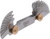 Gängmått 28 blad Whitworth BSP 4G–62G