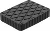 Gummiblock 160 x 120 x 30 mm