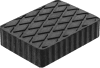 Gummiblock 160 x 120 x 40 mm