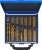 HSS-TiN Borrsats 1–10 mm, 119 delar