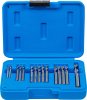 HSS Popnit Borrsats 2,4–6,4 mm, 15 delar